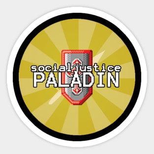 Social Justice Paladin Sticker